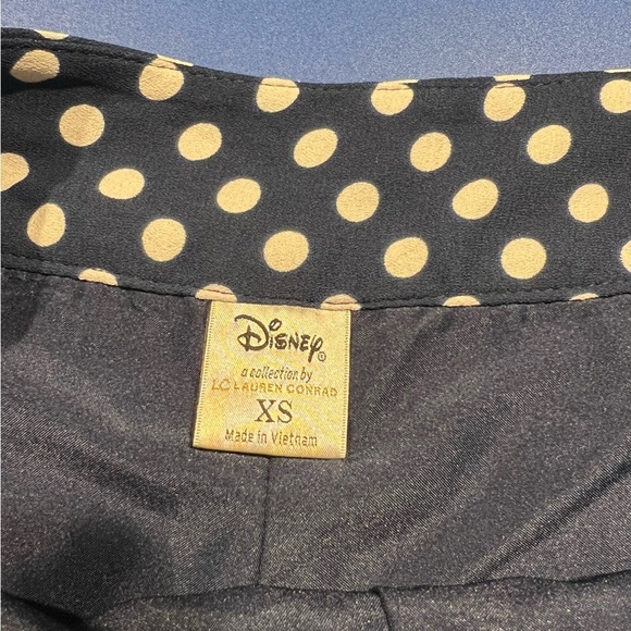 Lauren Conrad Womens XS Disney Minnie Mouse Collection Blue Polka Dot Shorts - Picture 5 of 7